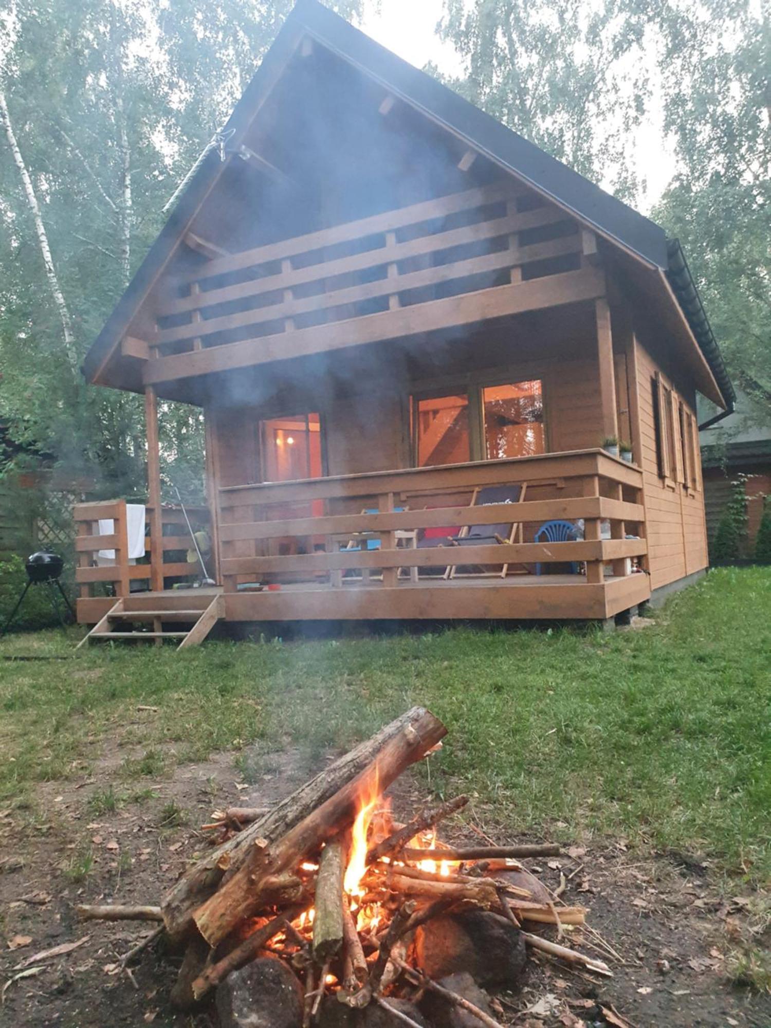 Domek Letniskowy Treby Stare Kültér fotó